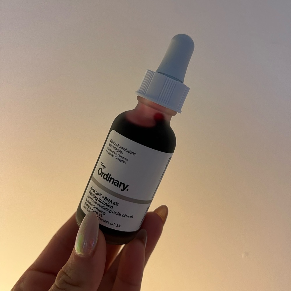 The Ordinady AHA peeling solution